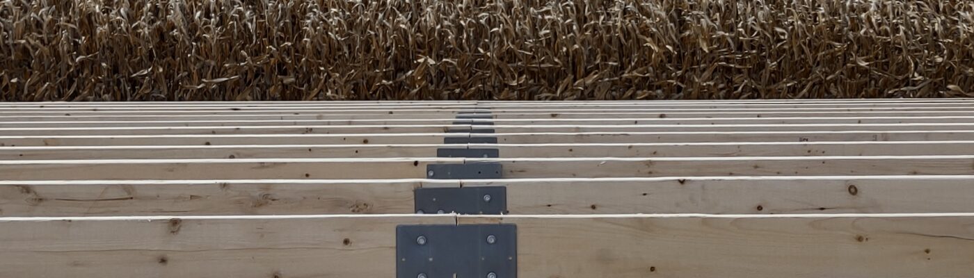 A farm in Iowa has post-frame solutions as part of its structure